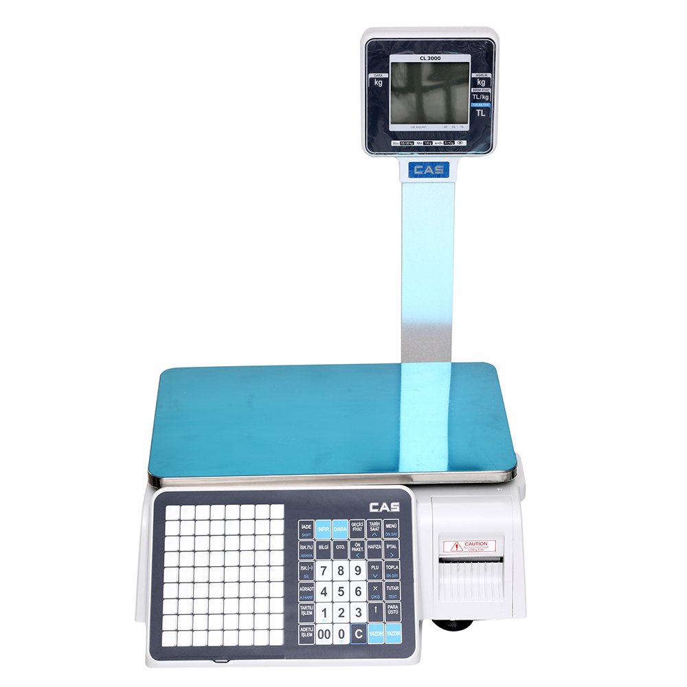 Barkodlu Terazi 30kg CL 3000